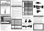 Preview for 2 page of Omron FZ-SZC15 Instruction Sheet
