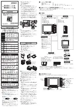 Omron FZ4-6 series Instruction Sheet preview