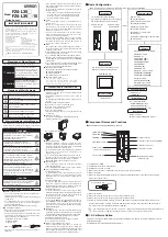 Preview for 3 page of Omron FZ4-L350-10 Instruction Sheet