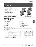 Предварительный просмотр 1 страницы Omron G2RS Manual