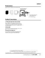 Предварительный просмотр 4 страницы Omron G3H Manual