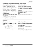 Preview for 14 page of Omron G3NA Manual