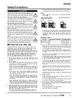 Предварительный просмотр 5 страницы Omron G3PB Manual