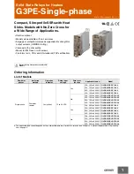 Preview for 1 page of Omron G3PE-215B DC12-24 Manual
