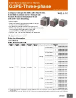 Preview for 7 page of Omron G3PE-215B DC12-24 Manual