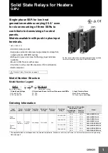 Omron G3PJ Series Manual preview