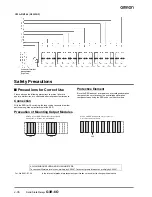 Предварительный просмотр 10 страницы Omron G3R-I-O Manual