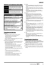 Preview for 13 page of Omron G3RV-SL500-A Manual