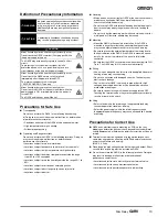 Preview for 13 page of Omron G3RV Manual