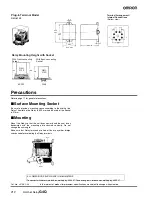 Предварительный просмотр 5 страницы Omron G4Q Datasheet