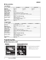 Предварительный просмотр 4 страницы Omron G70A Datasheet