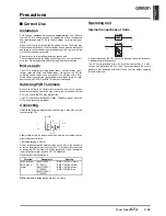 Предварительный просмотр 9 страницы Omron G7J - Datasheet