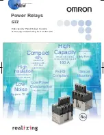 Preview for 1 page of Omron G7Z Manual