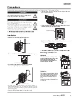 Preview for 8 page of Omron G7Z Manual