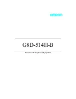 Preview for 1 page of Omron G8D-514H-B User Manual