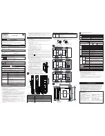 Preview for 1 page of Omron G9SE-221-T User Manual