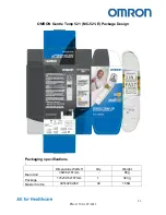 Предварительный просмотр 11 страницы Omron Gentle Temp 521 MC-521-E Product Information Sheet