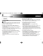 Preview for 3 page of Omron GentleTemp 510 Instruction Manual