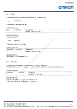 Preview for 31 page of Omron GigE Vision STC-SBS163POE Product Specifications And User'S Manual