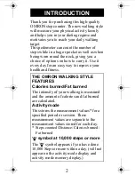 Preview for 4 page of Omron GO SMART HJ-203 Instruction Manual