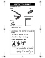 Preview for 7 page of Omron GO SMART HJ-203 Instruction Manual