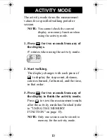 Предварительный просмотр 12 страницы Omron GO SMART HJ-203 Instruction Manual