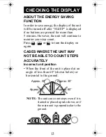 Preview for 15 page of Omron GO SMART HJ-203 Instruction Manual