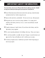 Предварительный просмотр 4 страницы Omron GOsmart HJ-112 Instruction Manual