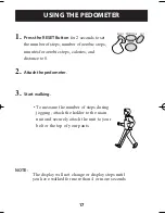 Preview for 17 page of Omron GOsmart HJ-112 Instruction Manual