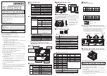 Preview for 1 page of Omron GT1-TS04T Instruction Manual