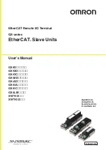 Preview for 1 page of Omron GX-AD0471 User Manual