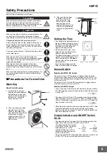 Предварительный просмотр 6 страницы Omron H2F-D Quick Start Manual