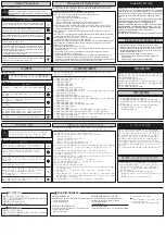 Preview for 2 page of Omron H3BF-N8 Instruction Manual