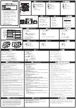 Preview for 1 page of Omron H3BG-N8 Instruction Manual