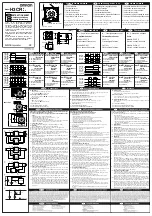 Omron H3CR-A Instruction Sheet предпросмотр