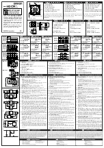 Omron H3CR-A Instruction Sheet preview