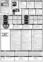 Omron H3CR-A8E Instruction Sheet предпросмотр