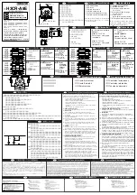 Preview for 2 page of Omron H3CR-A8E Instruction Sheet