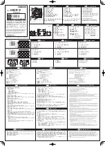 Предварительный просмотр 1 страницы Omron H3CR-F - Instruction Manual