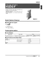 Предварительный просмотр 15 страницы Omron H3DS Series Manual