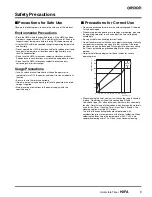 Preview for 9 page of Omron H3FA - Datasheet