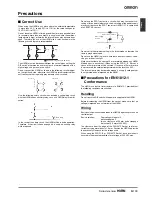 Предварительный просмотр 7 страницы Omron H3RN Manual