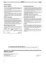 Preview for 16 page of Omron H5CR series Instructions Manual