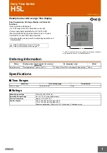 Omron H5L Series Manual предпросмотр