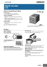 Omron H7CZ Series Manual preview