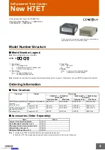 Preview for 9 page of Omron H7E Manual