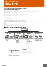 Preview for 1 page of Omron H7ET Series Manual