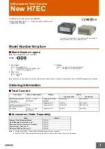 Preview for 2 page of Omron H7ET Series Manual