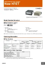 Preview for 9 page of Omron H7ET Series Manual