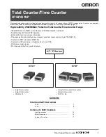 Omron H7GP - Datasheet предпросмотр